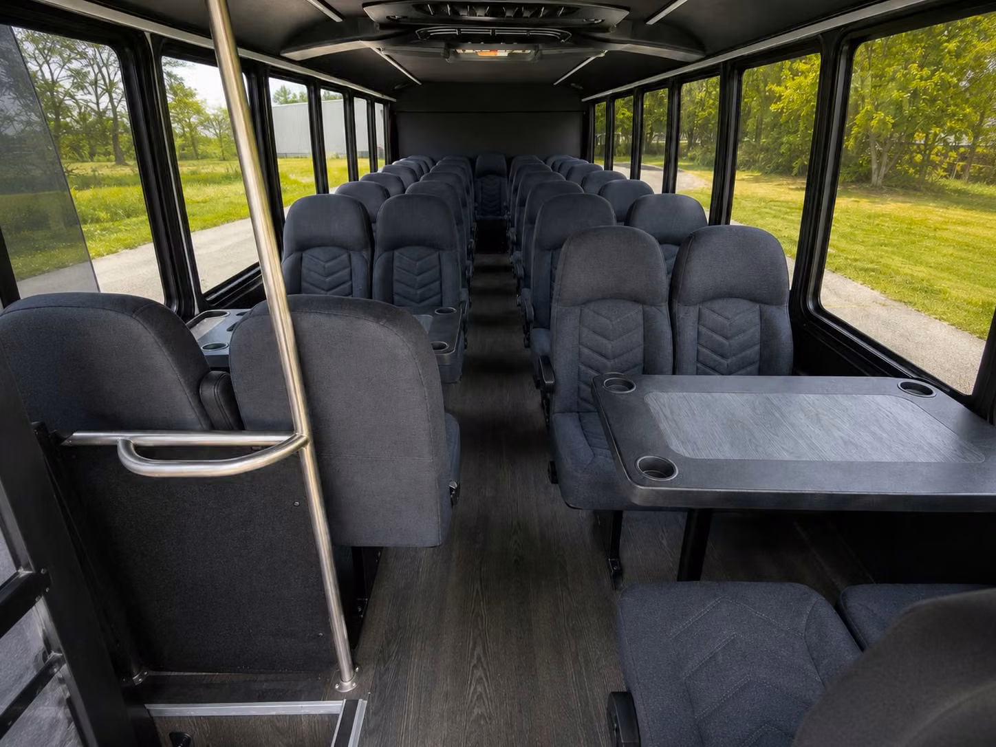 20 passenger minibus interior