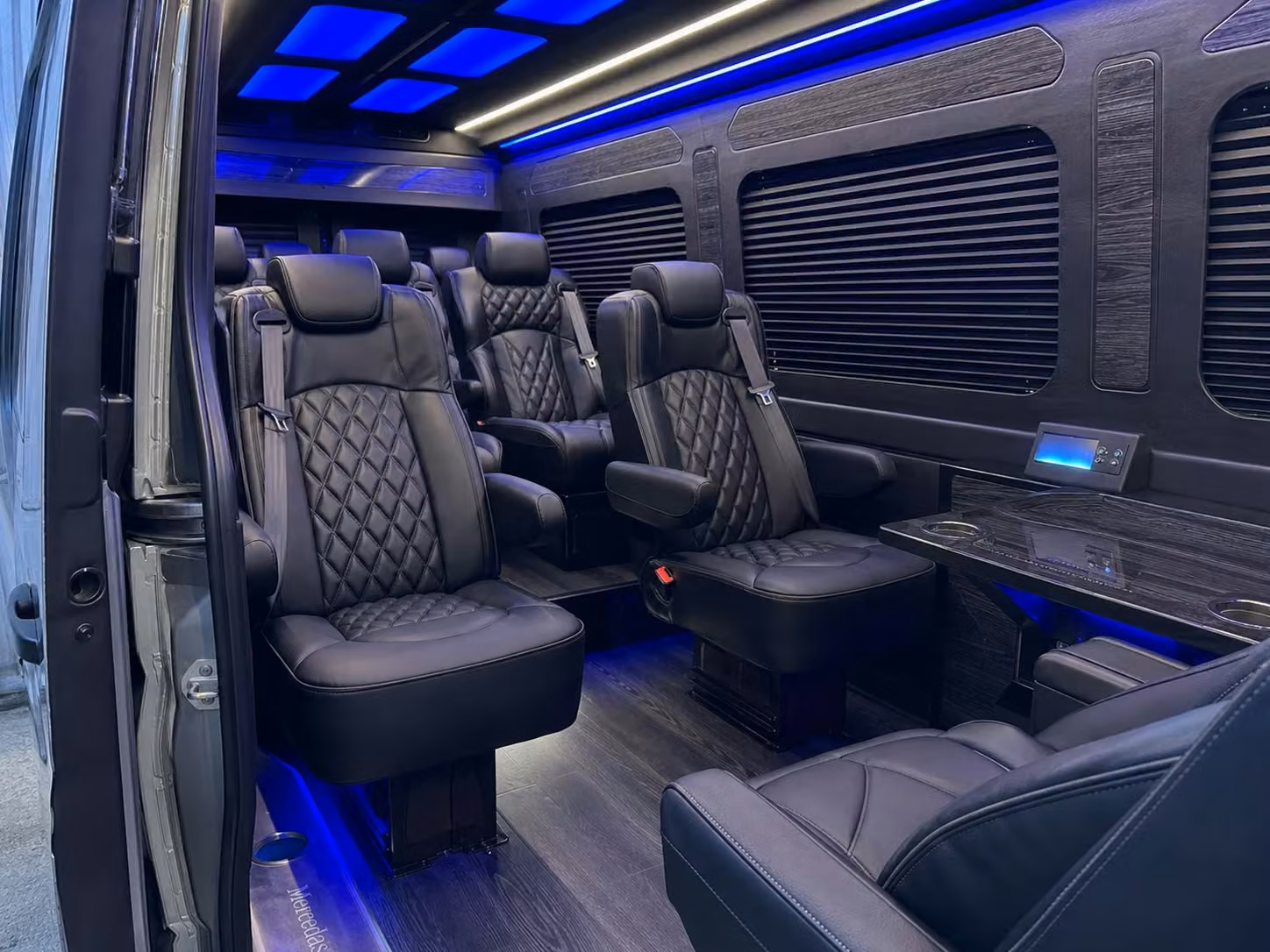 sprinter van transportation for groups and events across ventura