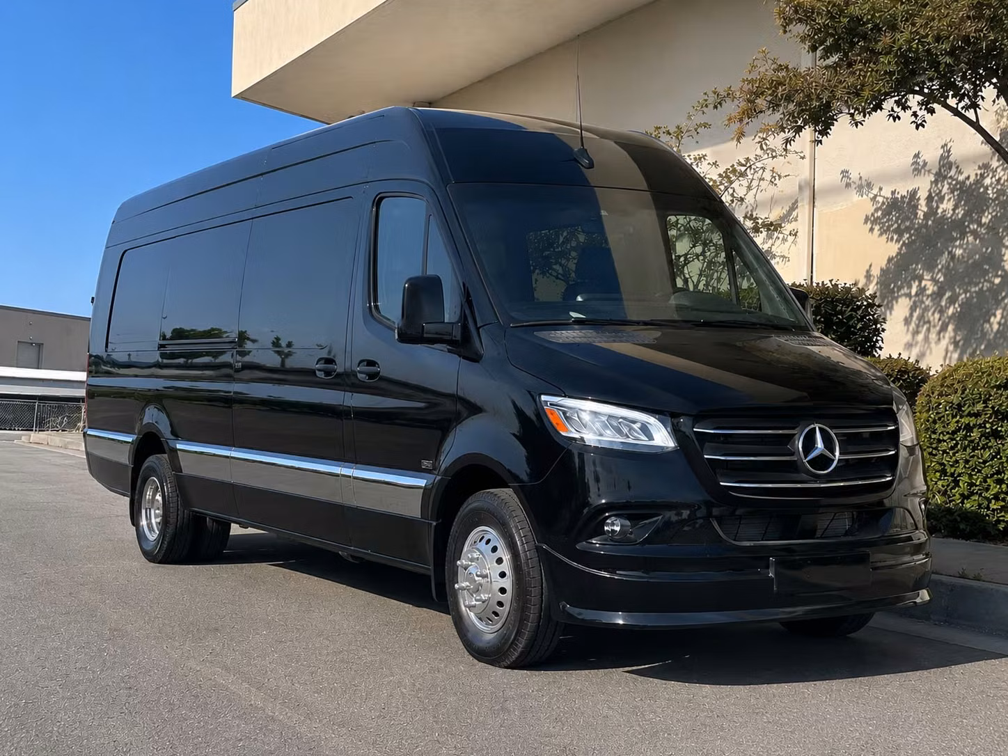 sprinter van with driver